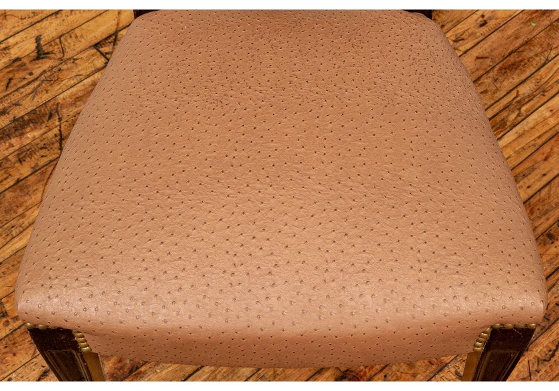 Fine Set of 12 Sheraton Style Mahogany Dining Chairs 4