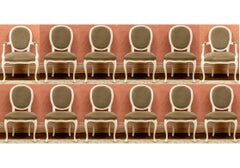 Fine Set of 12 Custom French Louis XVI Style Dining Room Chairs