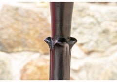 Fino juego de 6 taburetes de bar giratorios vintage Kessler de aluminio fundido