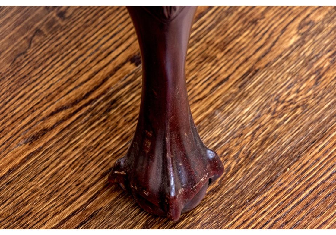 Raffinato set di otto sedie in mogano in stile Chippendale in vendita 5