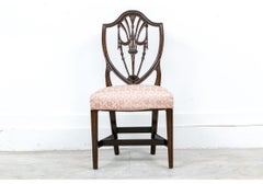 Fine Set Of Eight Mahogany Shield Back Dining Chairs