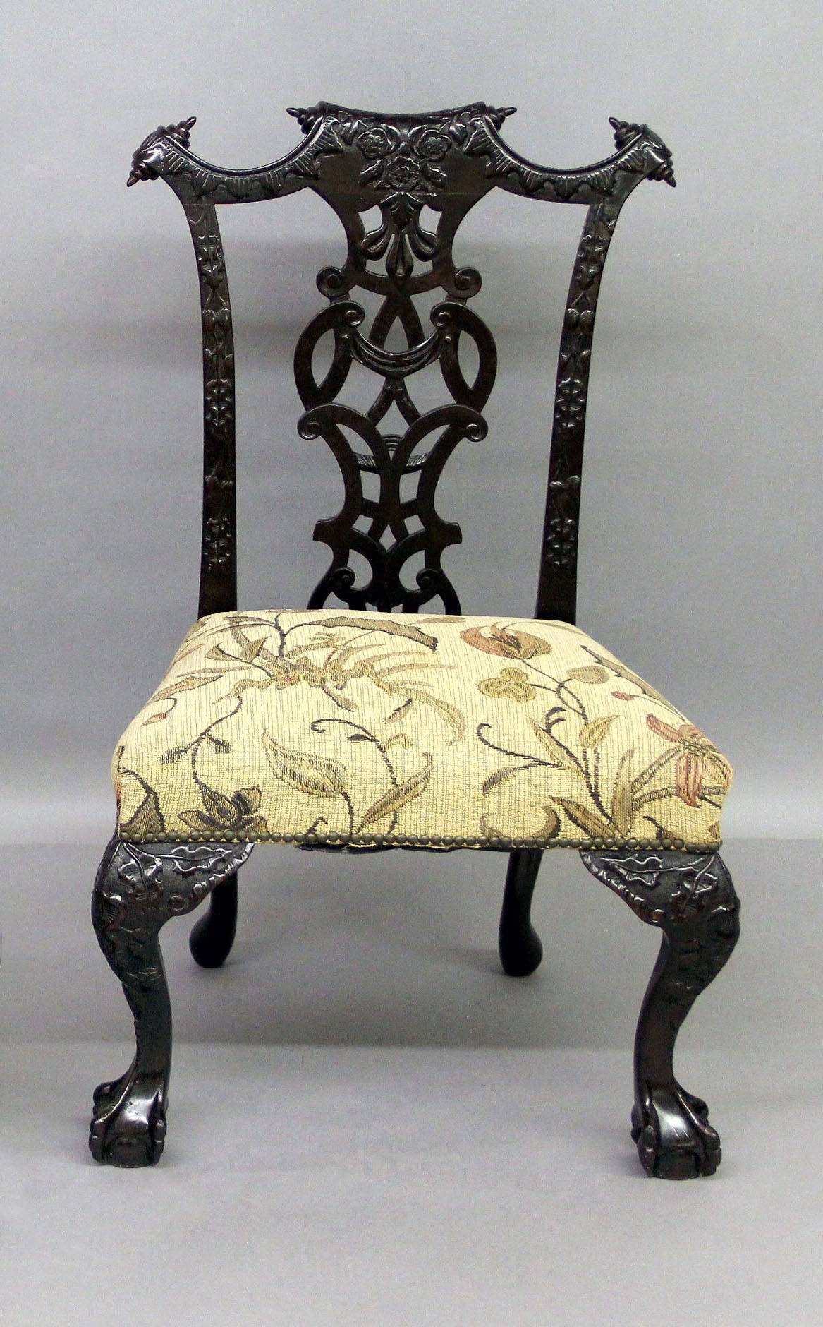 chippendale style chairs
