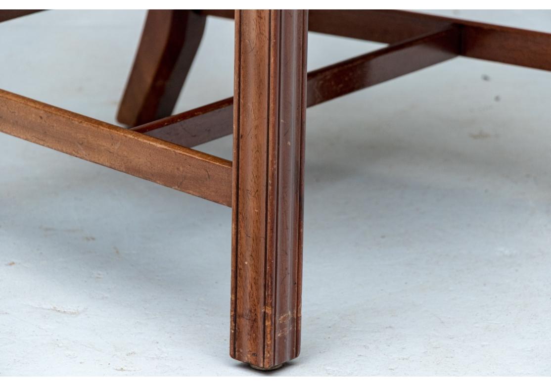 Feines Set von gut geschnitzten Chippendale-Stil Esszimmerstühlen (Unbekannt) im Angebot