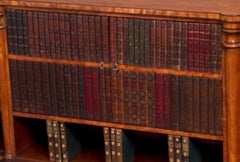 Fine Sheraton Period Satinwood Low Breakfront Cabinet