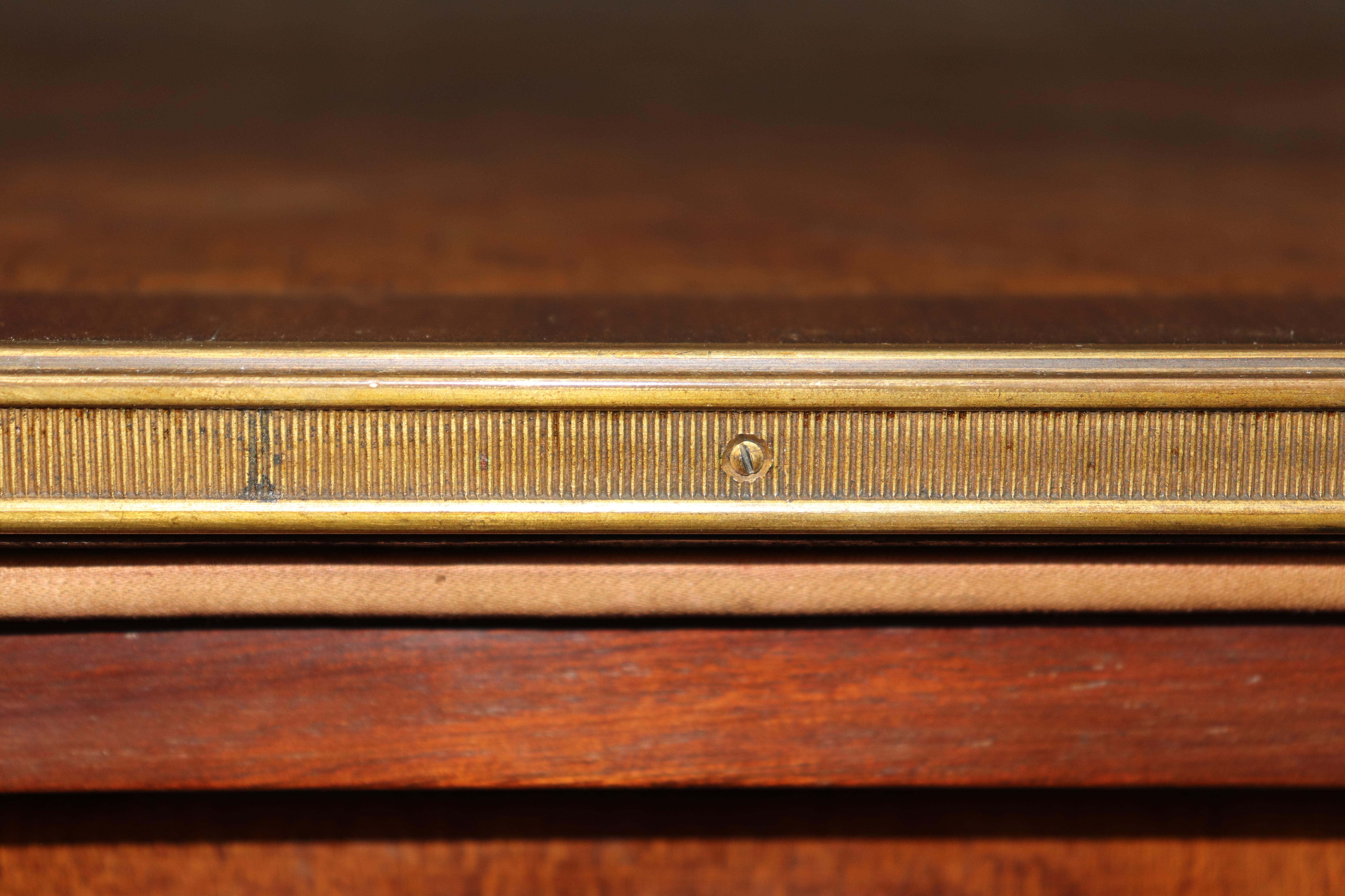 Fine Signed Paul Sormani Kingwood Marquetry Napking Folding Card Games Table 7