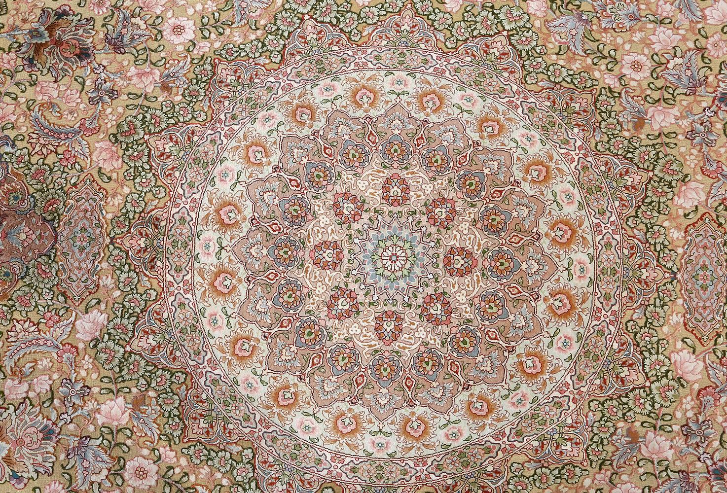 Nazmiyal Collection Vintage Tabriz Persian Rug. 9' 11