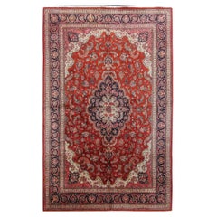 Fine Silk Ghom Persian Ghom Rug Qum Rug Handmade Silk Foundation