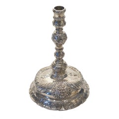 Fine Silver Three Branch Candelabra