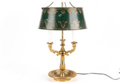 Fine Solid Brass Bouillotte Lamp