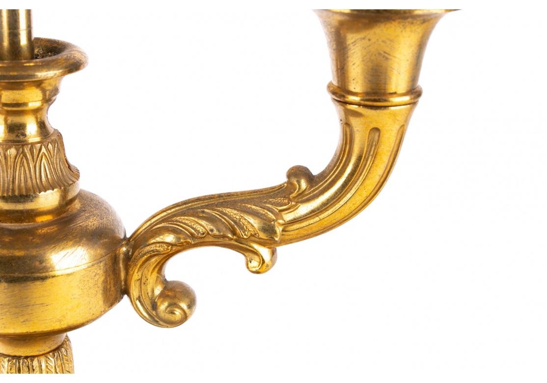 Fine Solid Brass Bouillotte Lamp 3