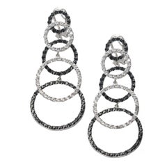 Fine Sterling Rhodium Plating Elegant Earrings by Feri