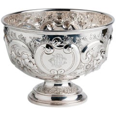 Fine Sterling Silver '925‰' Bowl, Lee & Wigfull 1894-1895 Sheffield