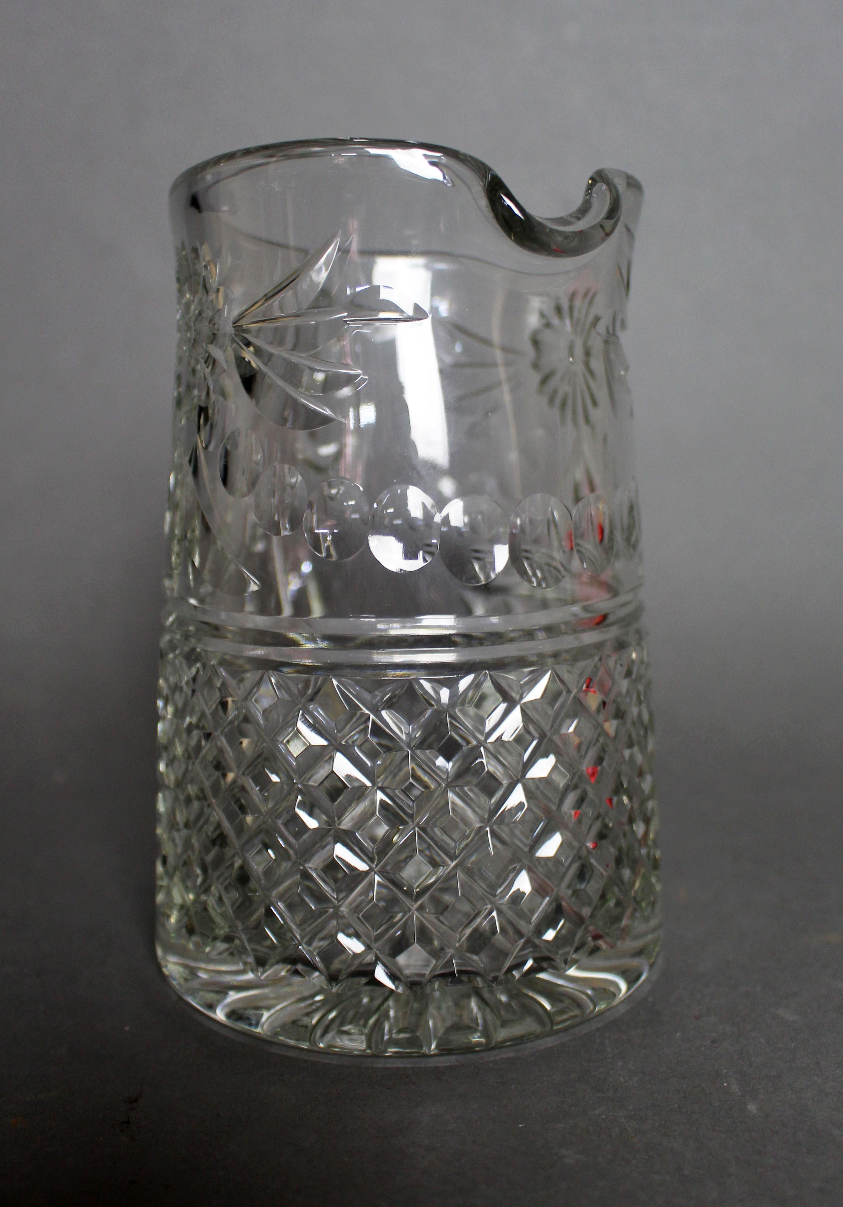 BEACONSFIELD Intaglio STUART Crystal 4 1/4" Tumbler Glass / Glasses 
