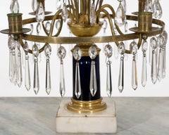 Fine Swedish girandole, circa 1810.