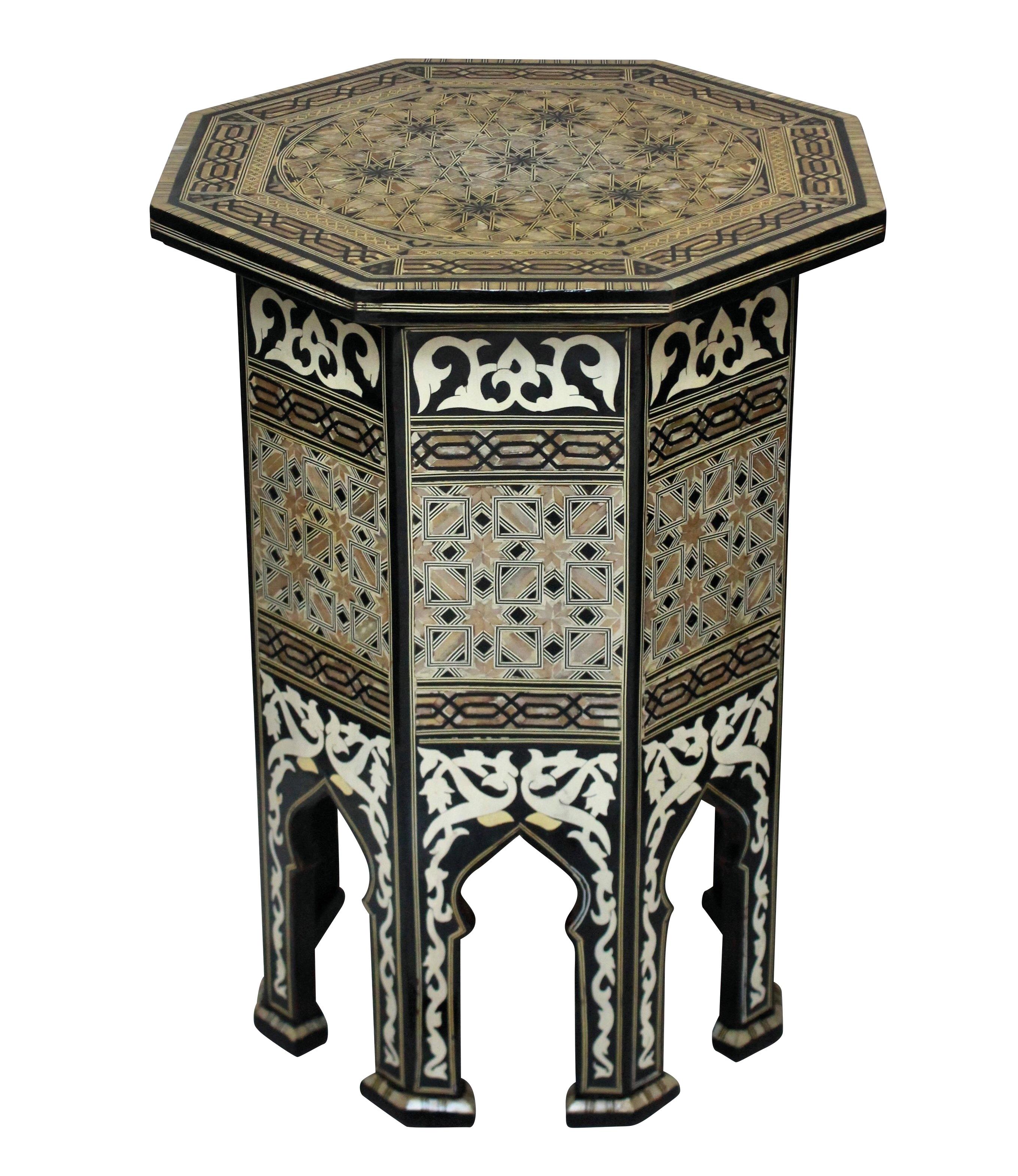 Fine Syrian Inlaid Table In Excellent Condition In London, GB