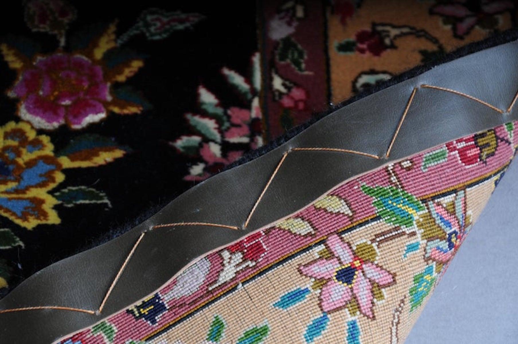 Lana fine Tabriz Cork con seta, 1980 circa in vendita 5