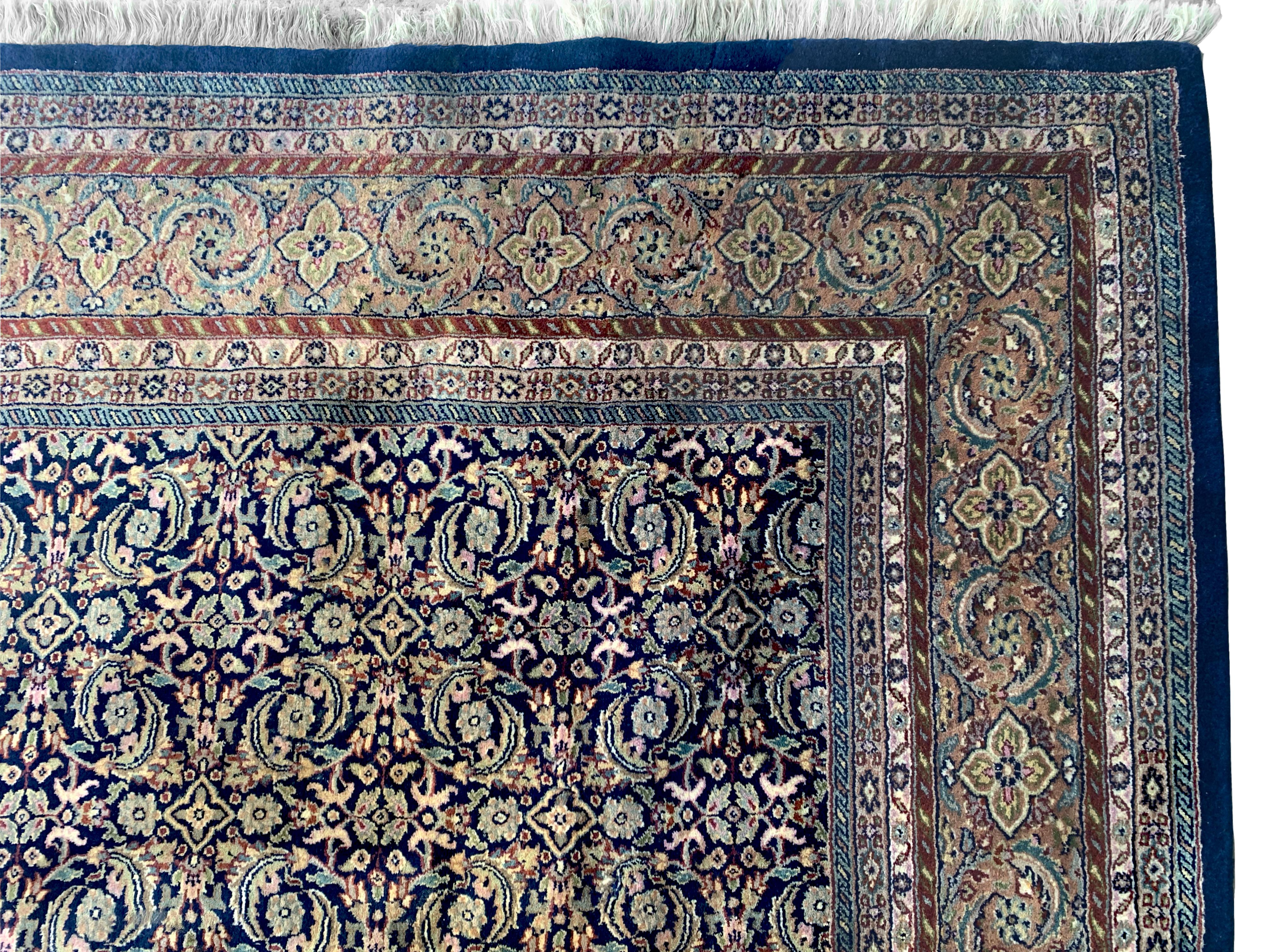 Annodato a mano Mahi di Tabriz pregiato in vendita