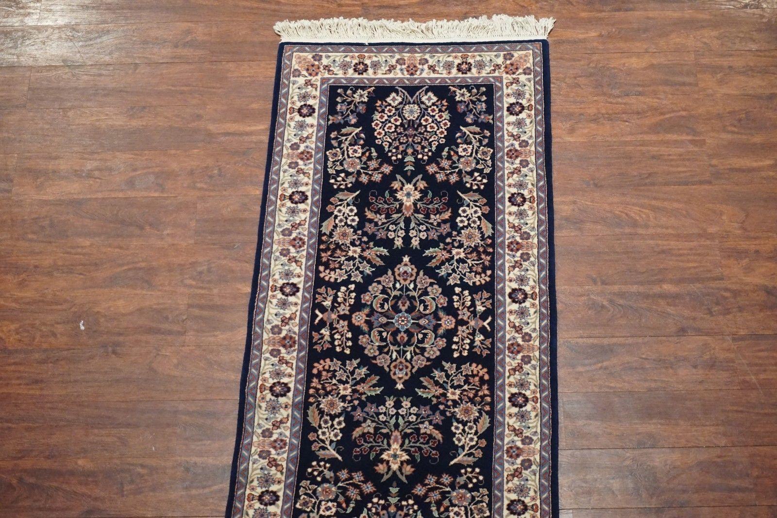 Hand-Knotted Fine Tabriz Runner, circa 2000 For Sale