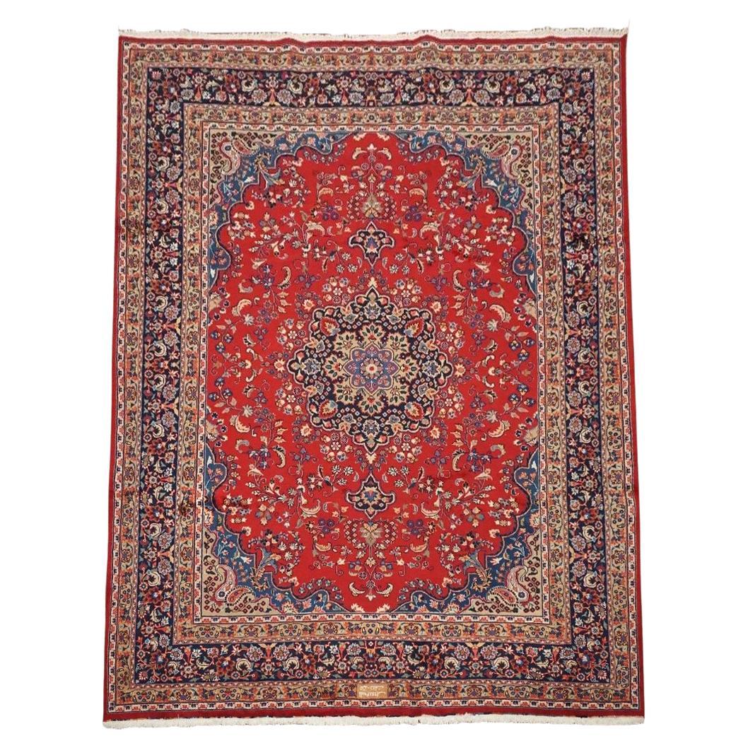 Tappeto fine Tabriz firmato, 1960 circa