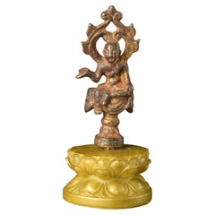 Fine Tang Dynasty Gilt Bronze Figure Of A Bodhisattva