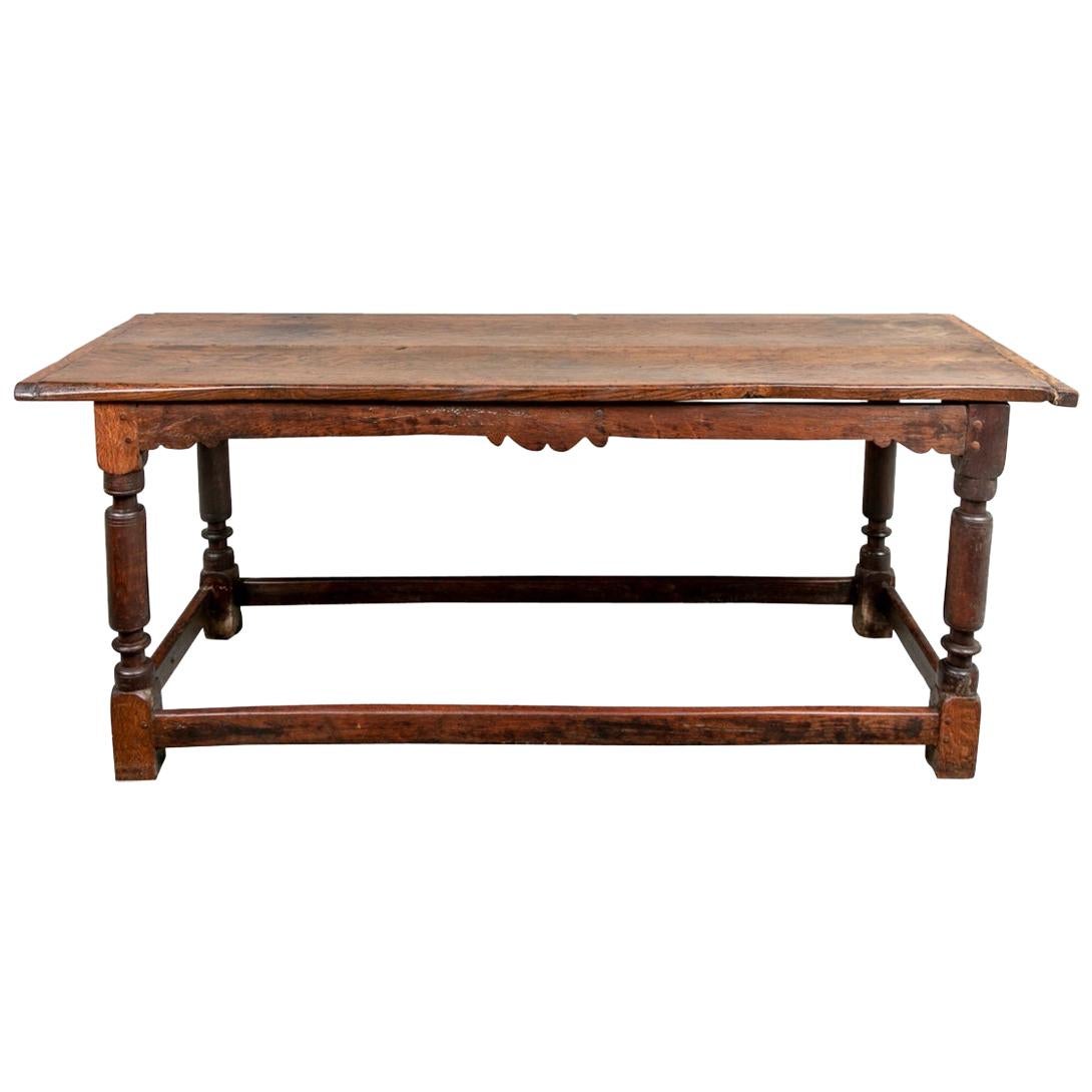 Table de taverne/table de ferme en bois ancien en vente