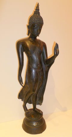Thai Sanding Bronze Buddha