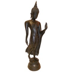 Thai Sanding Bronze Buddha
