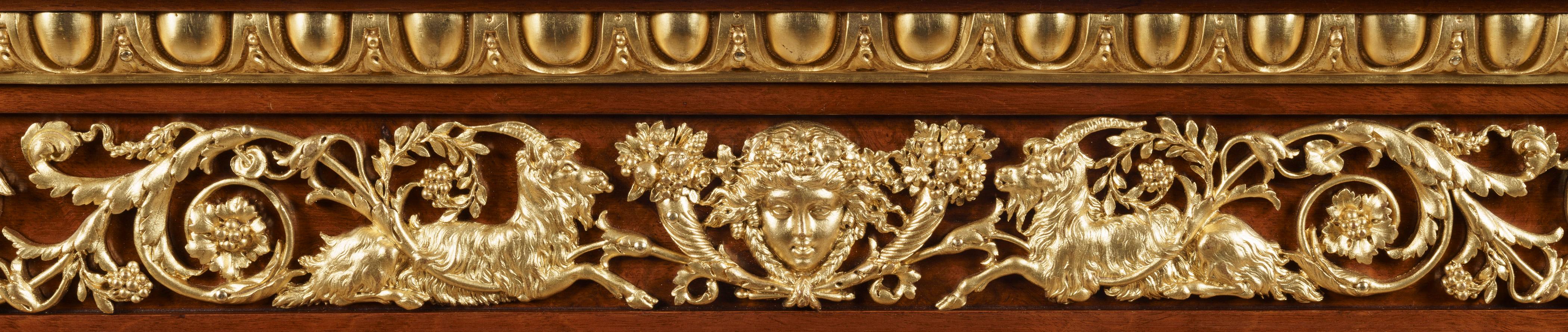 Gilt Fine Thuya Side Cabinet by François Linke in the Louis XVI Manner