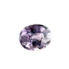 Fine Titanium Purple Natural Spinel 1.72ct Oval Cut Loose Rare Gem