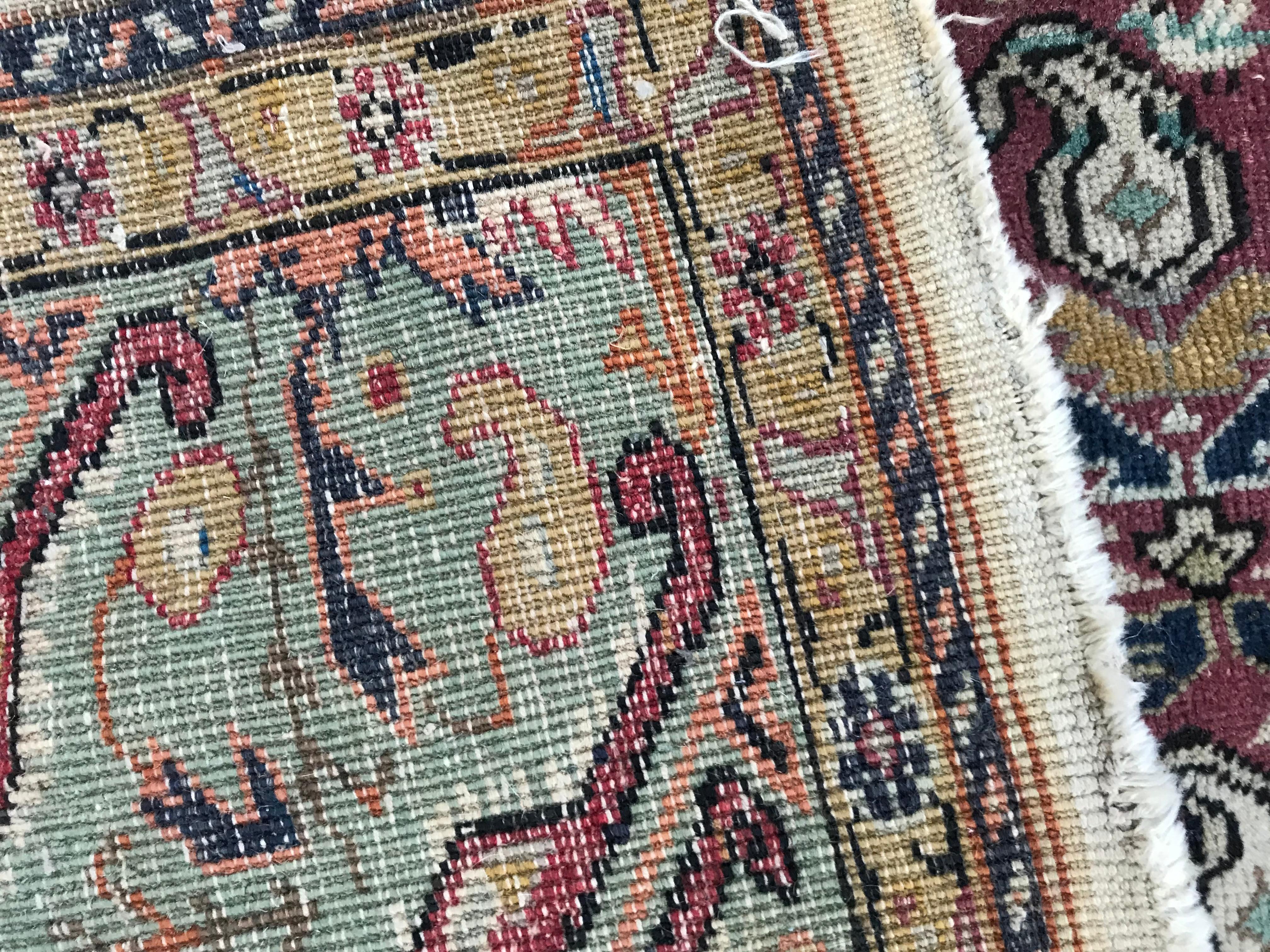 Bobyrug’s Fine Turkish Early 20th Century Cesareh Rug For Sale 6