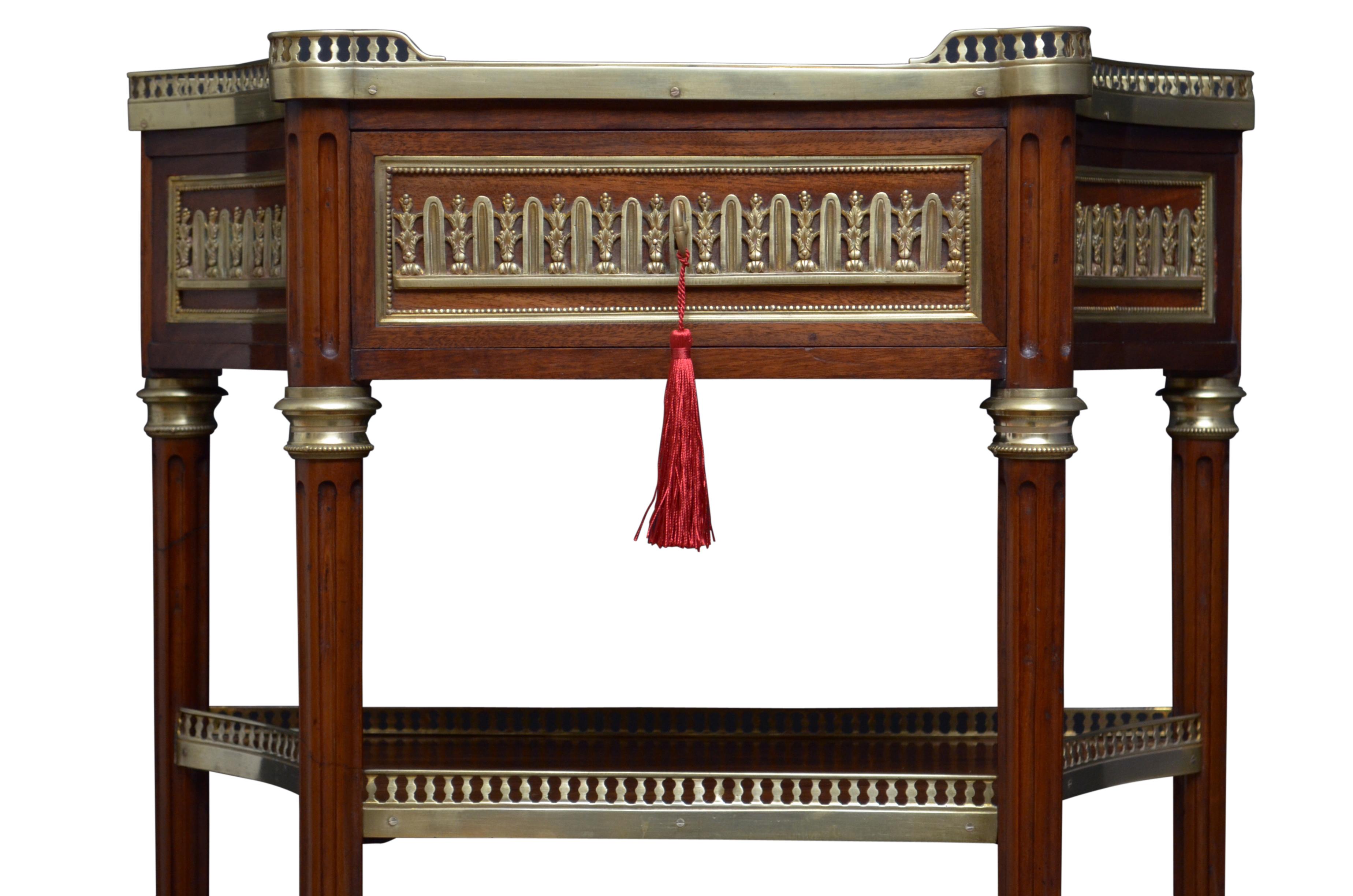 Fine Turn of the Century Console Table 1
