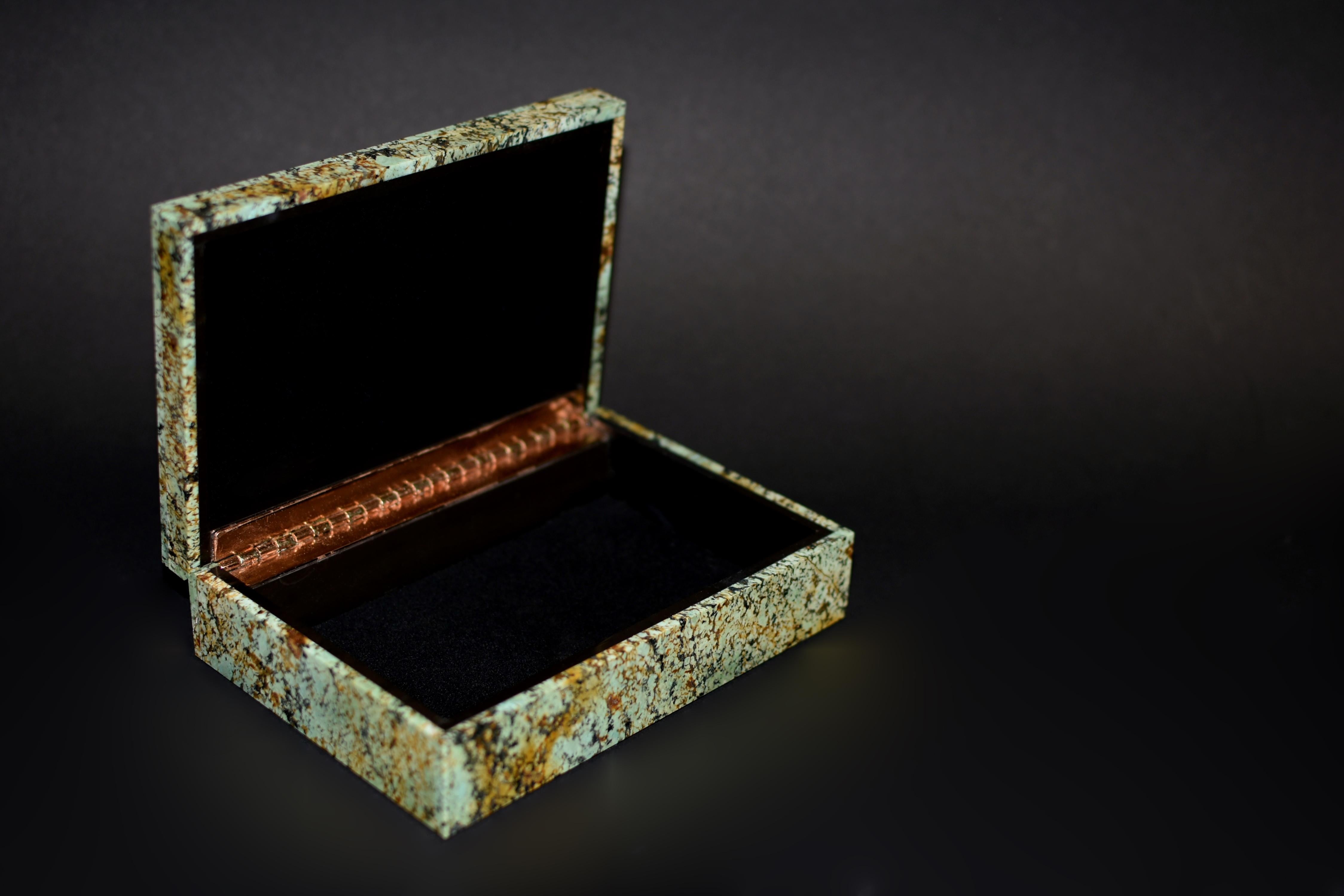 Fine Turquoise Jewelry Box Whole Slab For Sale 3