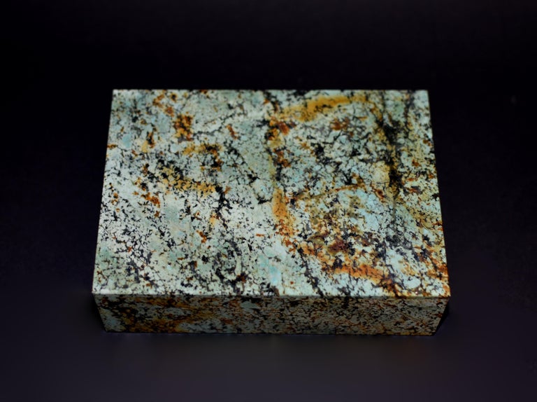 Fine Turquoise Jewelry Box Whole Slab For Sale at 1stDibs