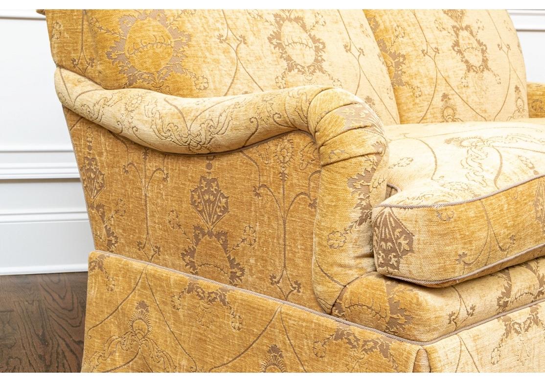 Fine Two Seat Sofa in Cut Chenille by Edward Ferrell Ltd. 1