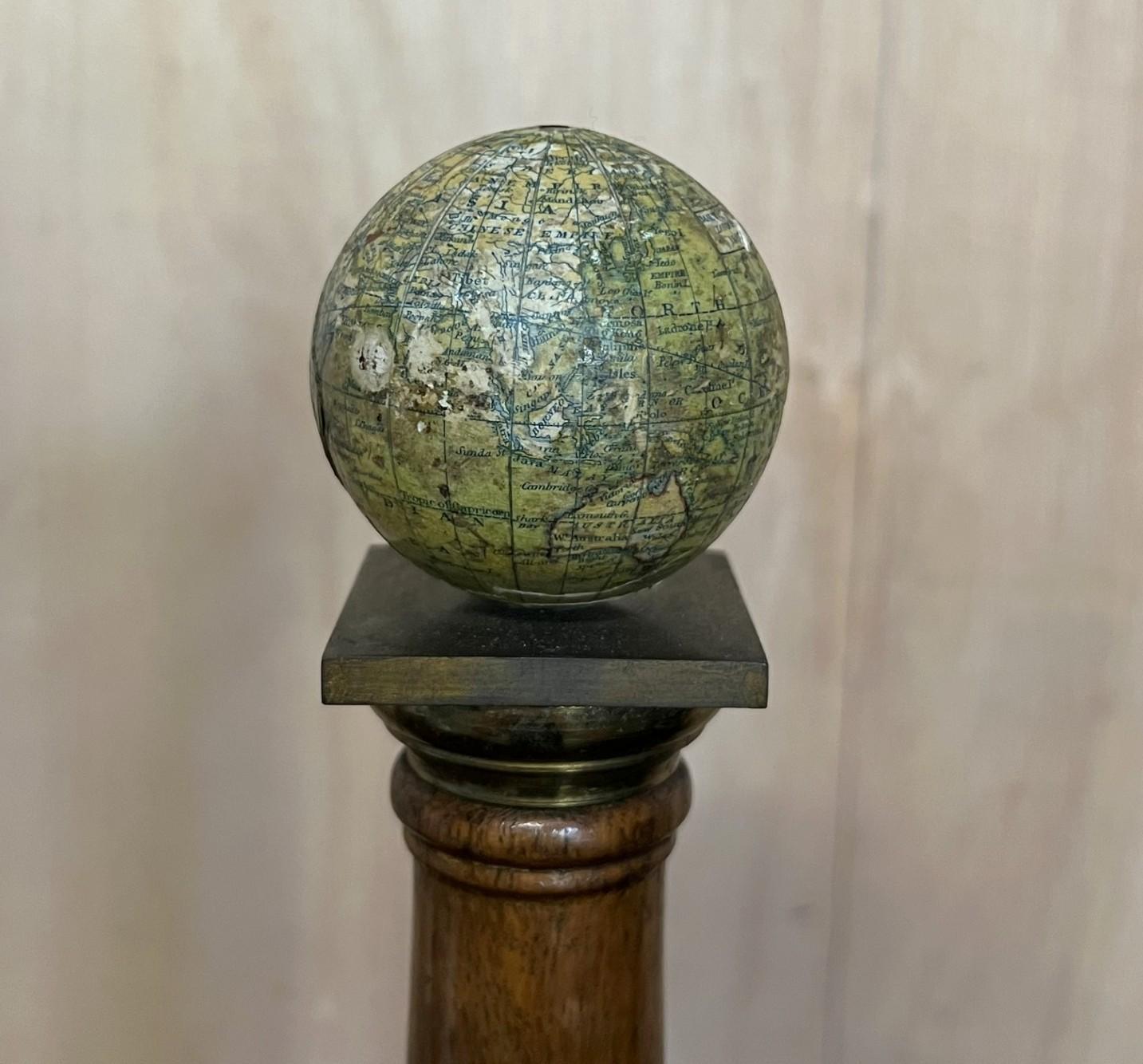 FINE & UNIQUE PAIR OF ANTIQUE 1887 MARYS CELESTIAL GLOBES SKEWING / MALIN & SONs For Sale 11