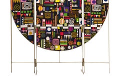 Fine Upholstered Contemporary Dressing Screen Made in England