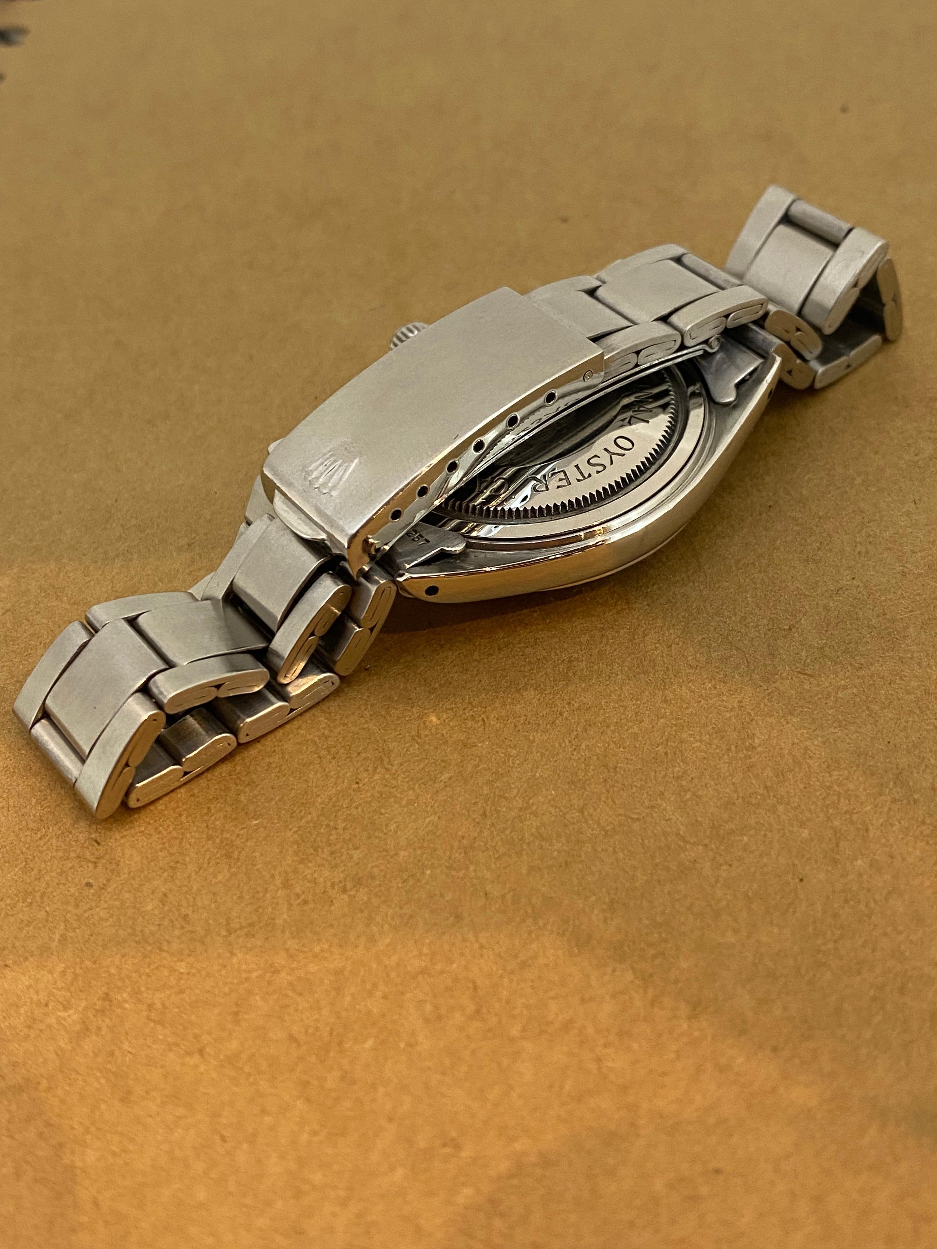 Tudor Rolex “Big Rose” Oyster-Prince c1962 35mm Automatic Watch, Mint Condition. 4