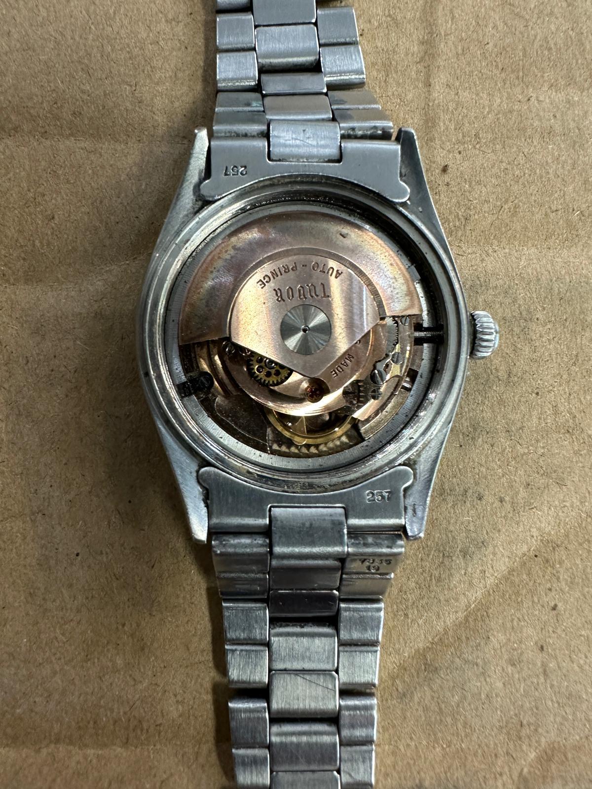 This Fine & Very Rare Tudor Rolex “Big Rose” 

Oyster-Prince c1962 Automatic Watch 

comes with original factory polish – great news for a collector!

 

~~~

 

Dating from 1962 (yet in excellent working order),

this elegant vintage timepiece is