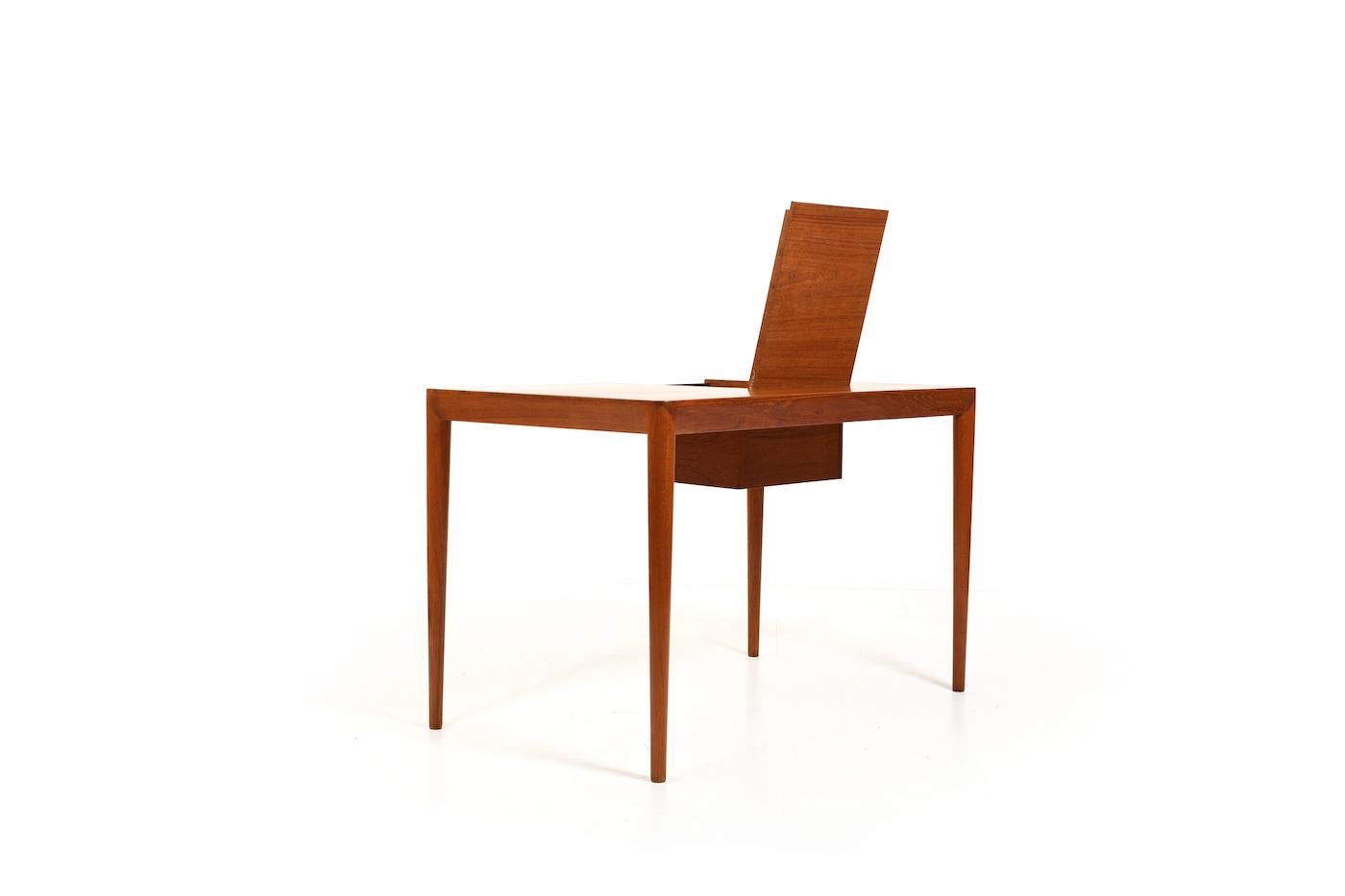 Fine Vanity Table or Desk by Severin Hansen for Haslev 1958 7