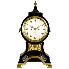 Fine Verge Repeating Balloon Clock, Newman Peachy, London