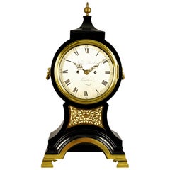 Fine Verge Repeating Balloon Clock, Newman Peachy, London