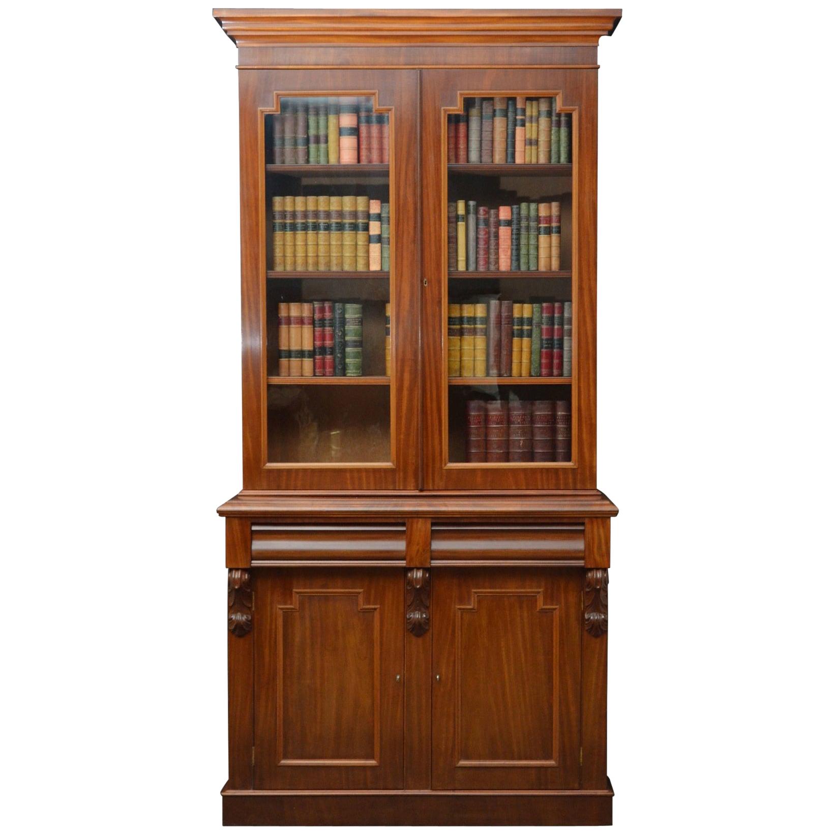 Fine Victorian Oak Dresser For At, Oak Dresser Bookcase