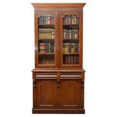 Fine Victorian Mahogany Bookcase
