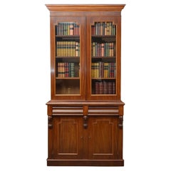 Fine Victorian Mahogany Bookcase