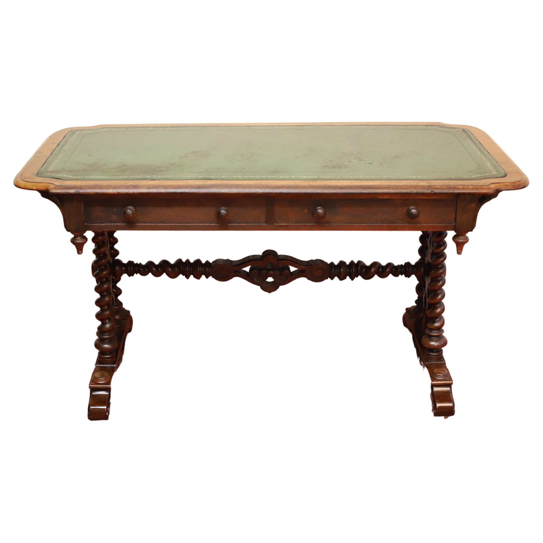 Fine Victorian Library Table For Sale at 1stDibs