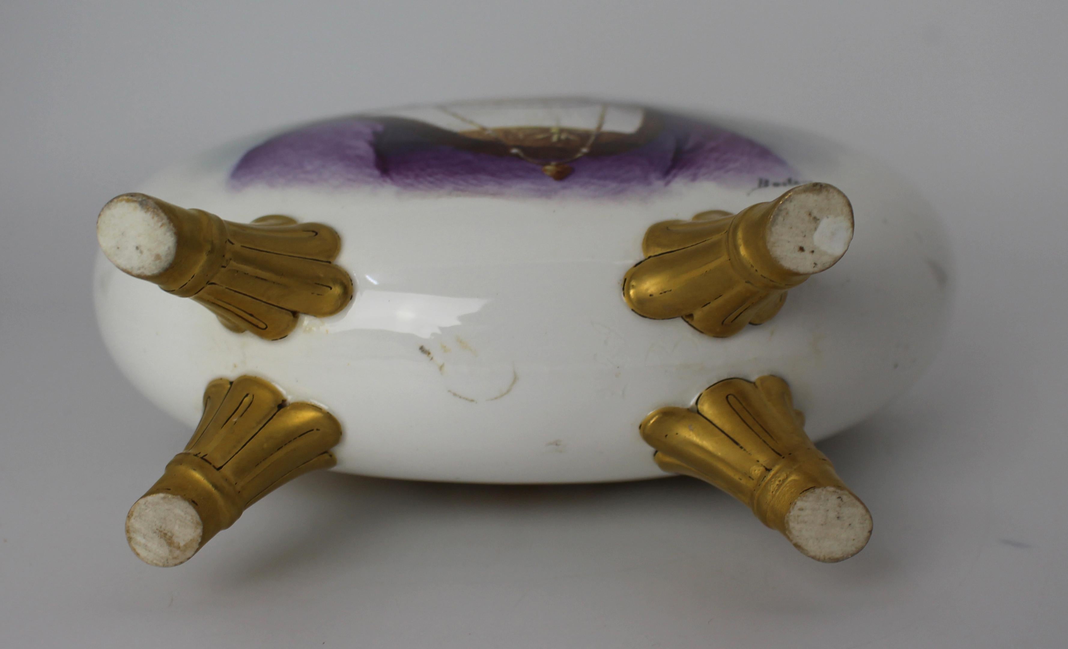 Fine Victorian Minton Moon Flask c.1890 im Angebot 5