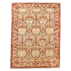 Vintage Art & Craft Design Wollteppich 4'11'' x 6'6'' im Vintage-Stil