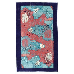 Fine Vintage Art Deco Rug 4’0" x 6’9”