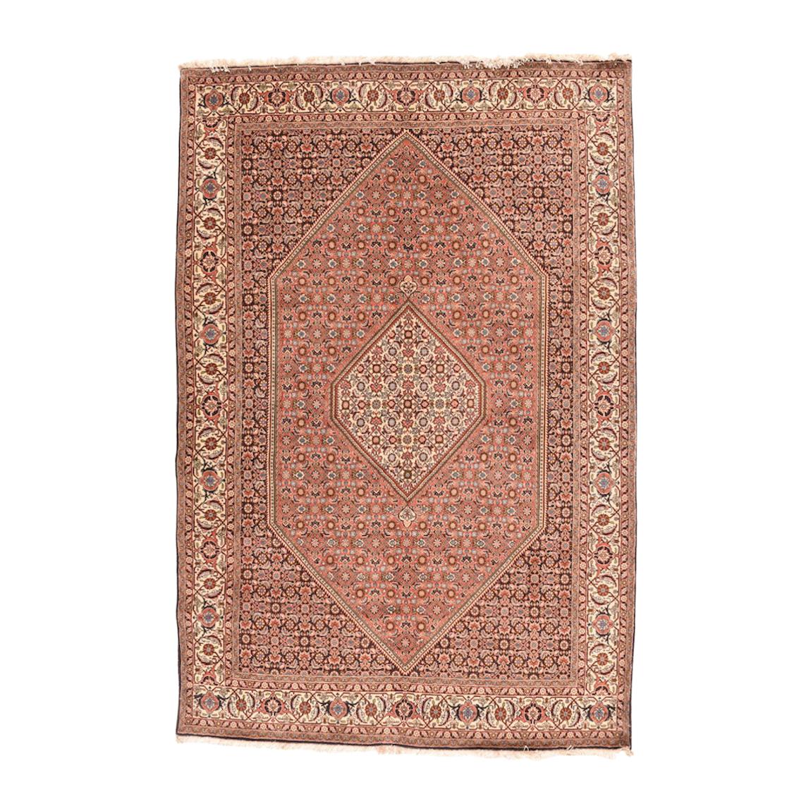 Magnifique tapis persan Bidjar vintage, noué à la main, vers 1970