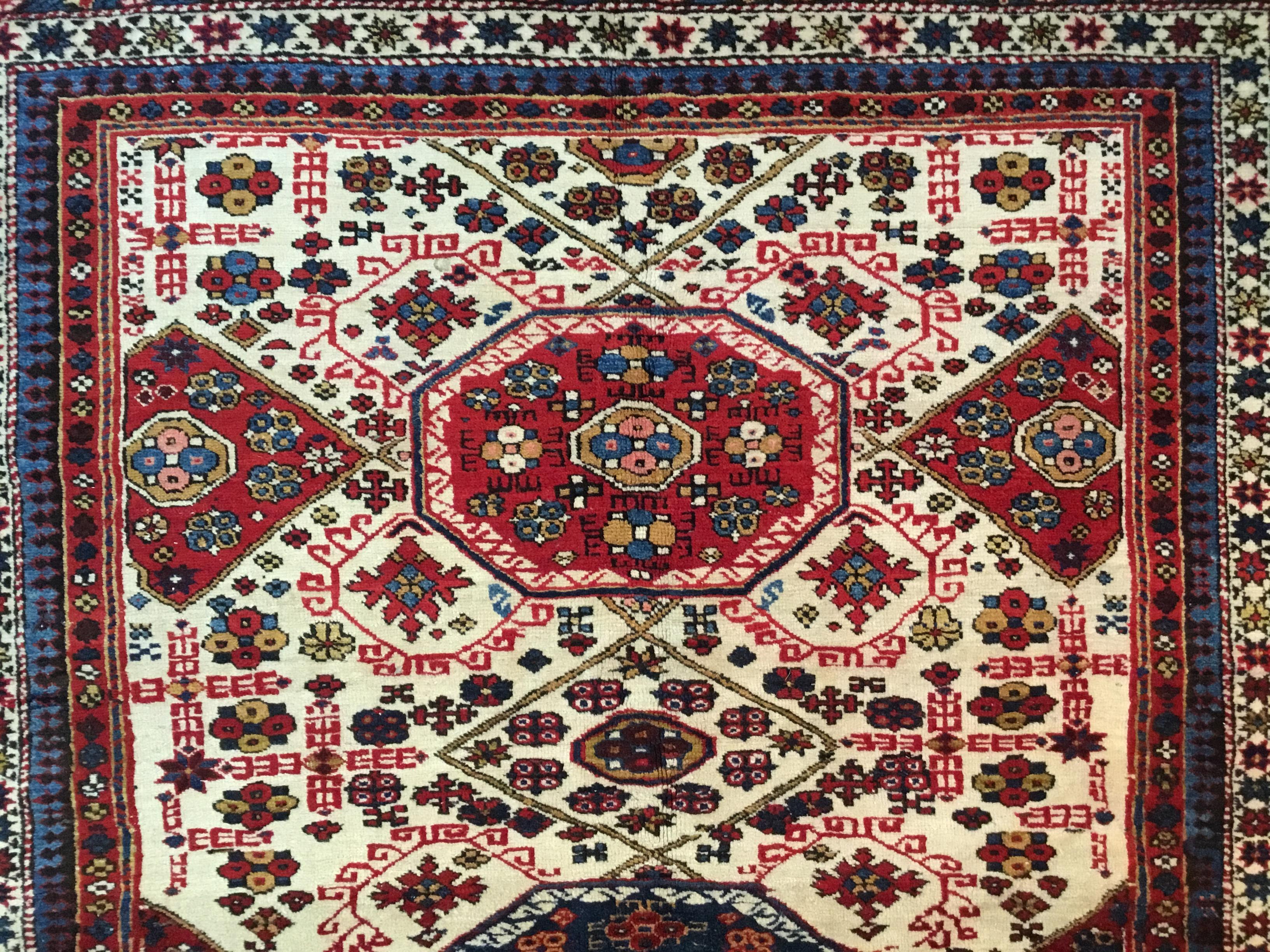 Kaukasischer Perepedil-Teppich im Vintage-Stil im Angebot 6
